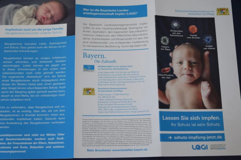 Impfwoche rund um die junge Familie