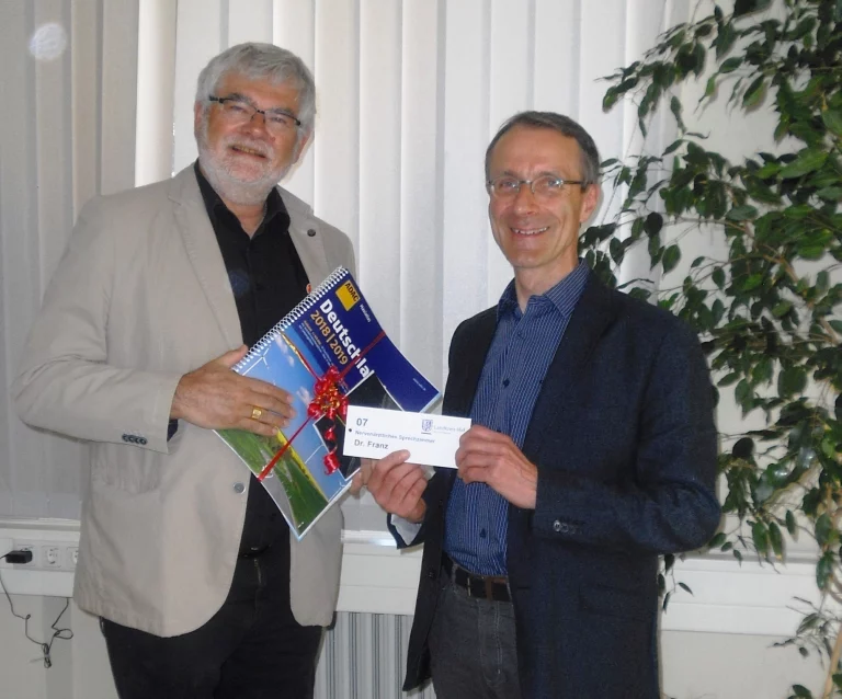 Letzter Sprechtag mit Dr. Lothar Franz