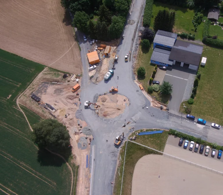 Bauarbeiten Hofer Straße