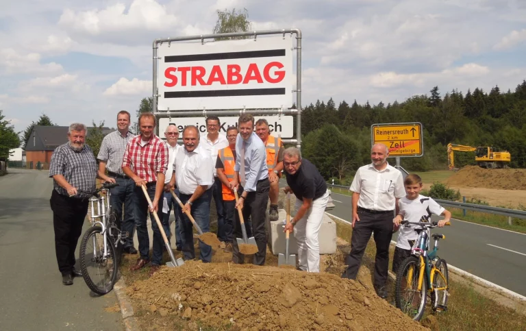Radwegebau in der Waldsteinregion