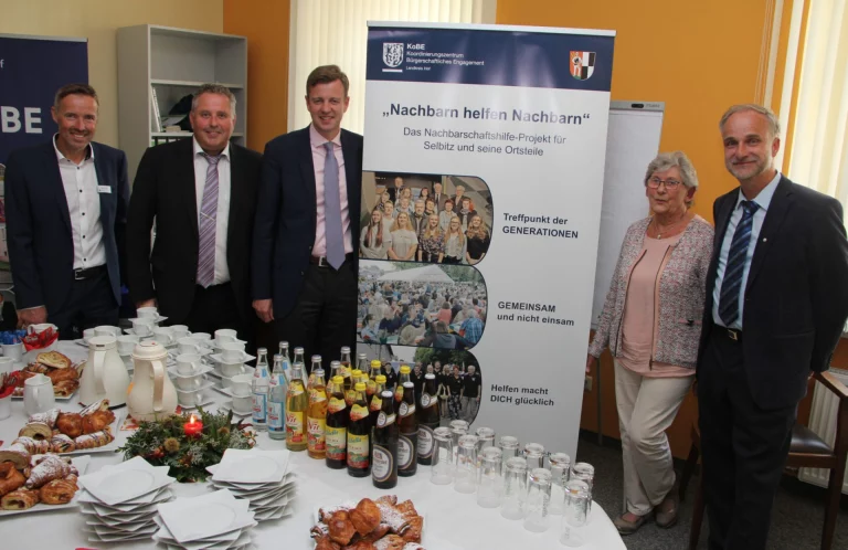 Nachbarschaftshilfe-Projekt gestartet