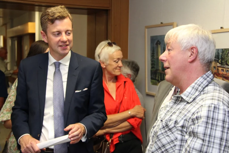 Peter Schmidt stellt aus
