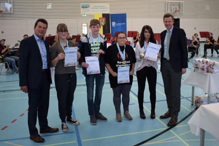 Special Olympics-Sportler ausgezeichnet