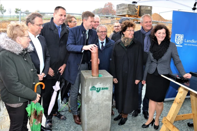 Grundsteinlegung Grünes Zentrum Münchberg