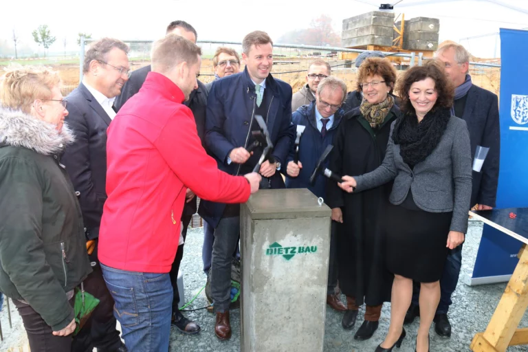 Grundstein für das Grüne Zentrum gelegt