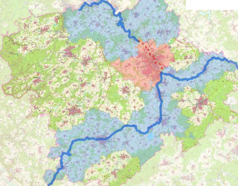 Planungen für Flüsseradweg