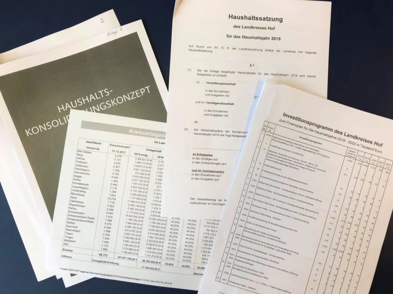 Kreistag verabschiedet Haushalt 2019