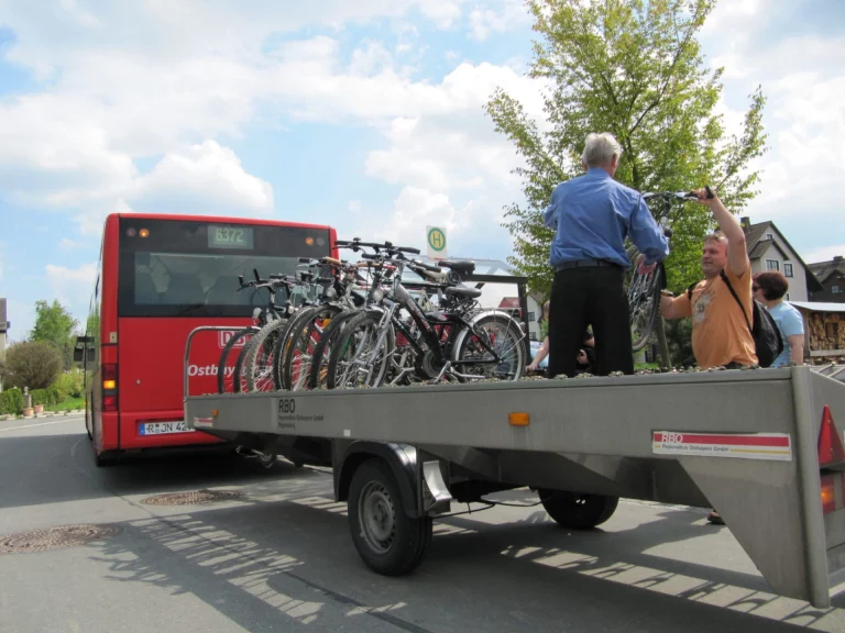 Saisonkarte für das Fahrradbusnetz