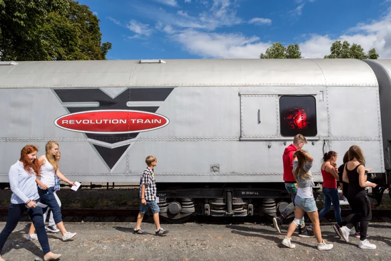 Revolution Train in Münchberg