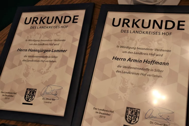 Verdienstmedaille des Landkreises