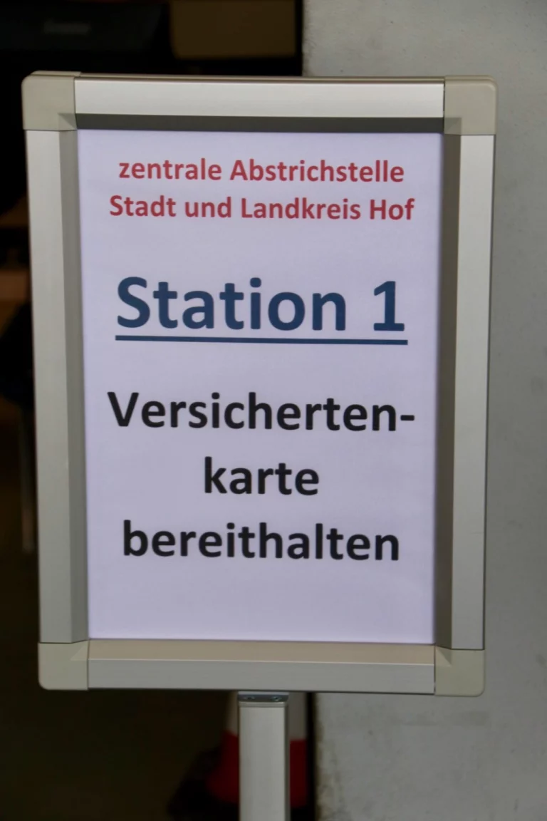 Zentrale Teststelle nimmt Betrieb auf