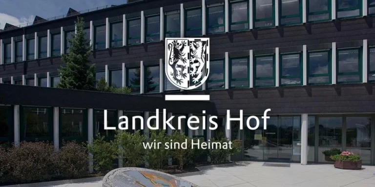 Dienstbetrieb im Landratsamt Hof