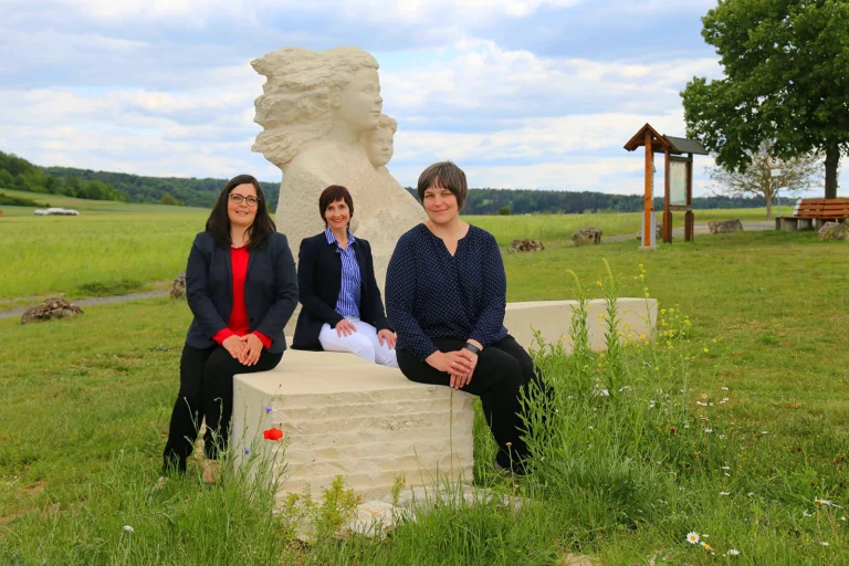 Im Bild von links: Kerstin Hofmann, Ute Hopperdietzel und Patricia Reinhardt