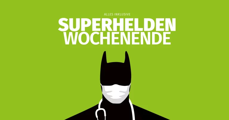 Superhelden-Wochenende für Medizinstudenten