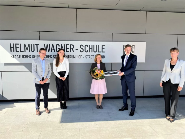 Berufsschule in Rehau eingeweiht