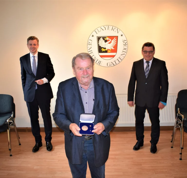Kommunale Verdienstmedaille in Bronze für Alfred Kaiser