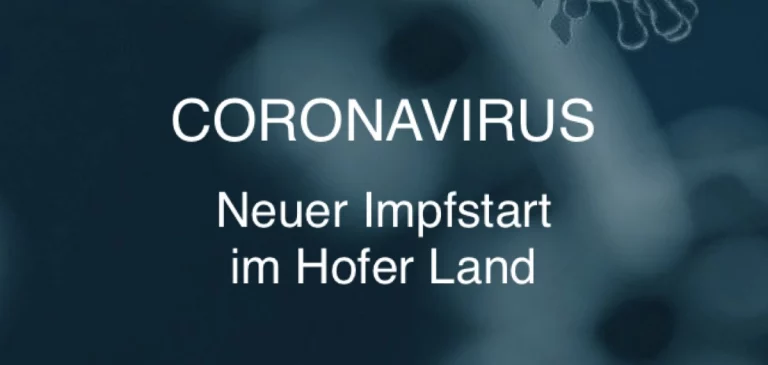 Neuer Impfstart im Hofer Land