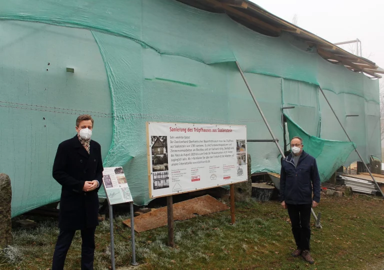 235 Jahre altes Handwerkerhaus im Bauernhofmuseum wird saniert