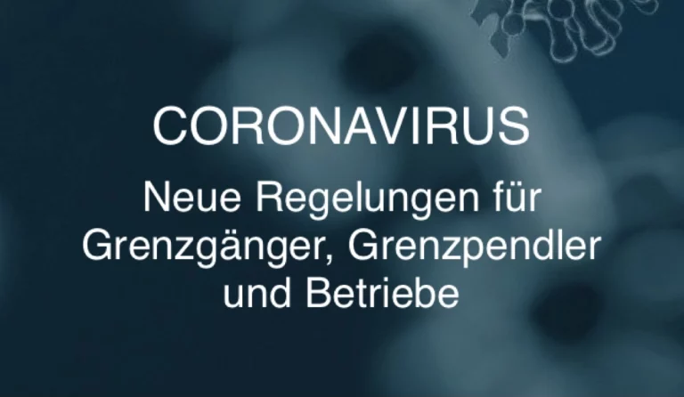 Neue Regelungen für Grenzgänger, Grenzpendler und Betriebe