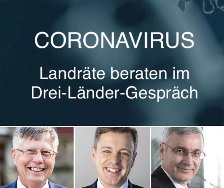 Landräte beraten im Drei-Länder-Gespräch