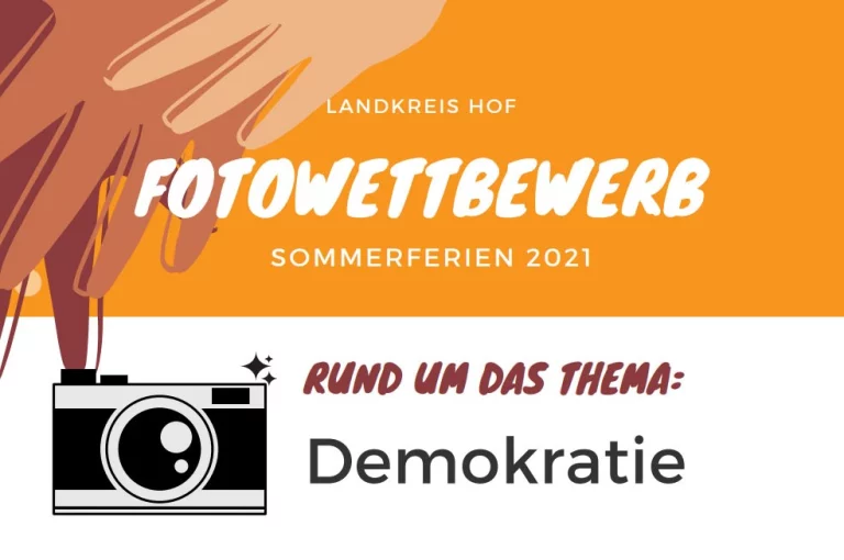 Fotowettbewerb rund um das Thema „Demokratie“