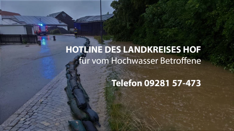 Auch am Montag, 19.07., wieder: Telefon-Hotline für vom Hochwasser Betroffene erreichbar