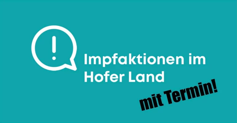 Impf-Außeneinsatz am 30.11. in Leupoldsgrün mit vorheriger Anmeldung