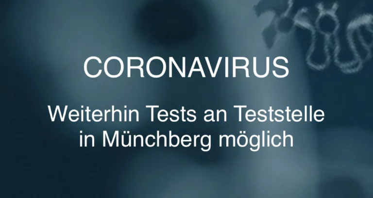 Weiterhin Tests an Teststelle Münchberg möglich