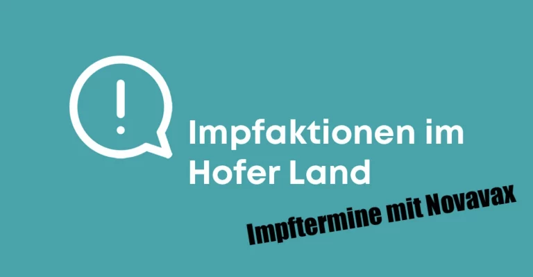 Impftermine für den Impfstoff von Novavax