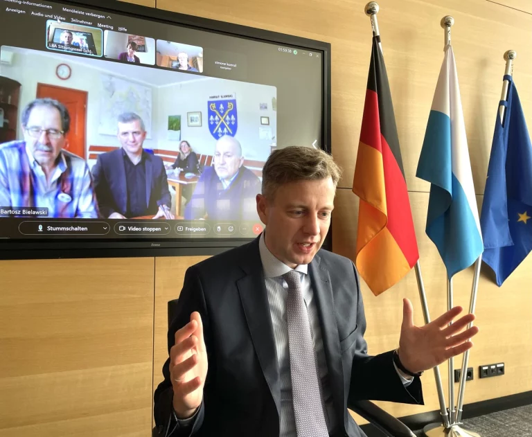 Landrat tauscht sich mit Partnerlandkreis Ilawa und Ministerpräsident zu Ukrainekrieg aus
