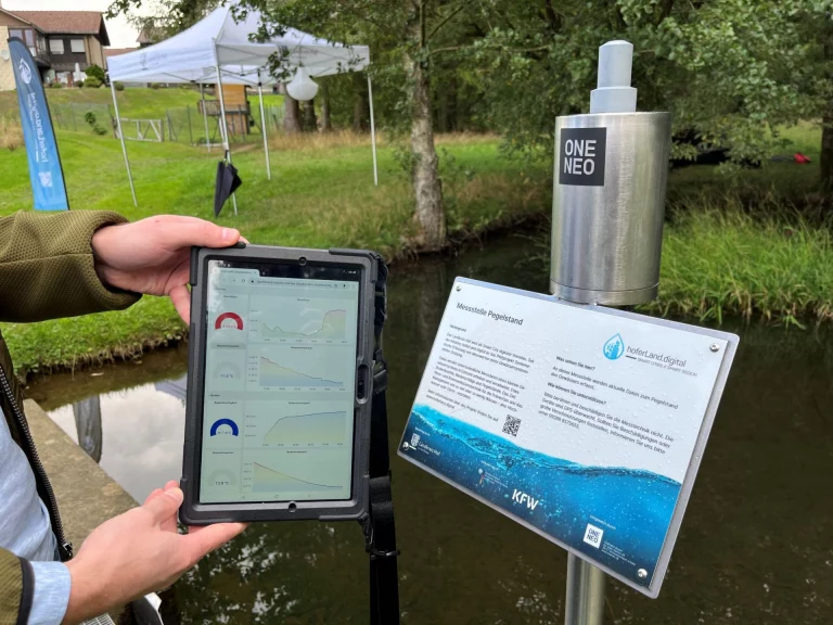 Smartes Projekt im Landkreis Hof: Automatisiertes Überwachen von Pegelständen