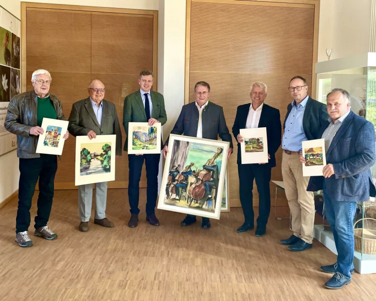 Spendenübergabe der Sparkassenstiftung im Oberfränkischen Bauernhofmuseum