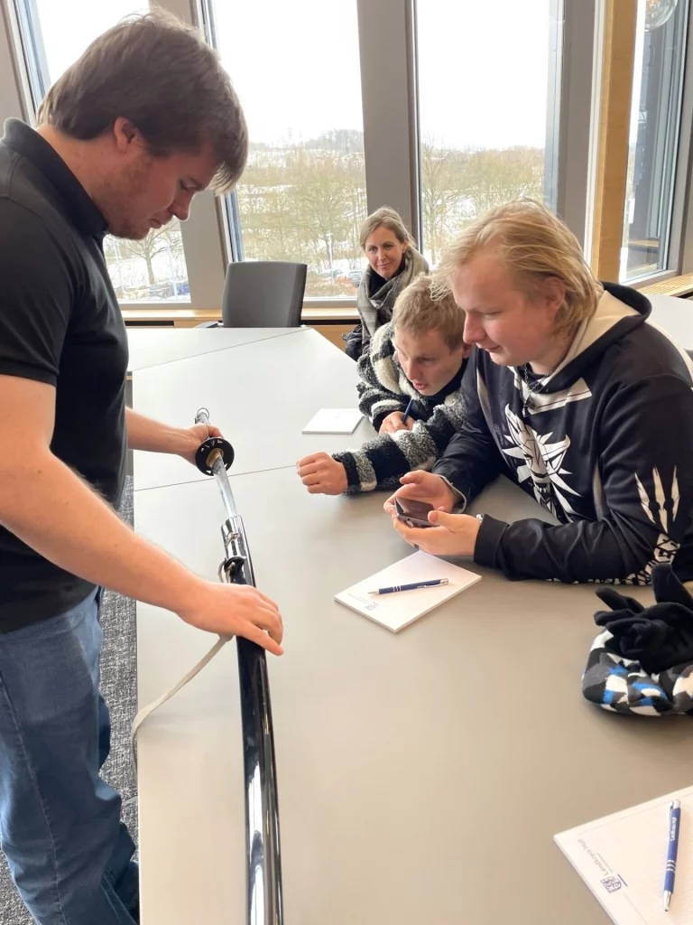 Besuch der Projektgruppe der Lebenshilfe Hof
