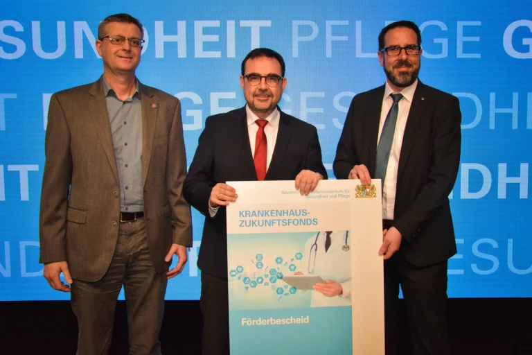 Kliniken Hochfranken erhalten Förderbescheid in Höhe von 3,1 Millionen Euro