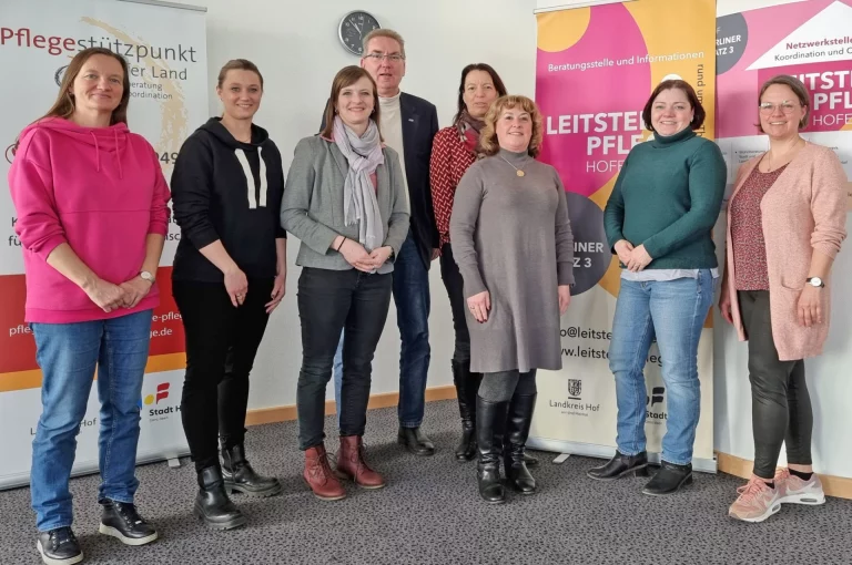 Abstimmungsgespräch: Leitstelle Pflege und VdK arbeiten zusammen