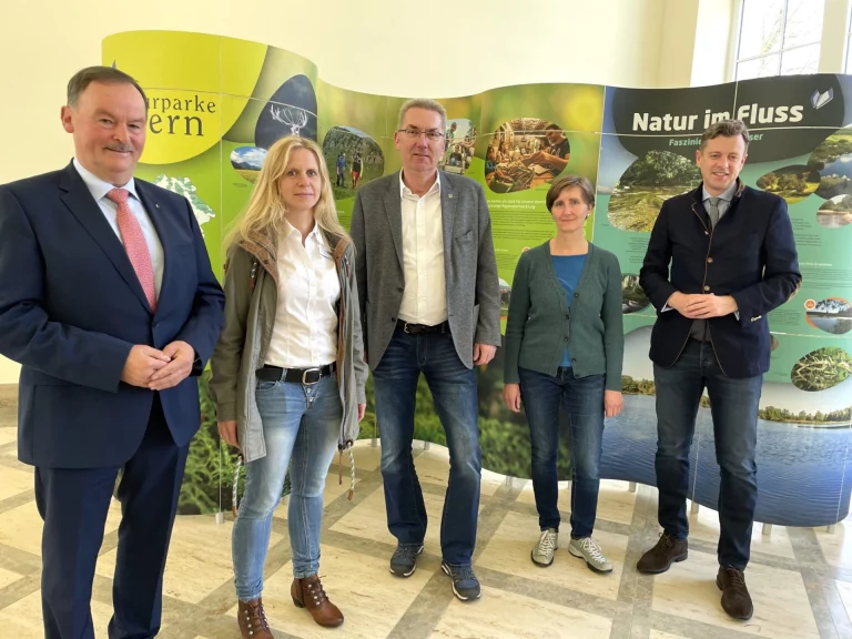 Wanderausstellung „Naturparke in Bayern“ im Klenzebau in Bad Steben