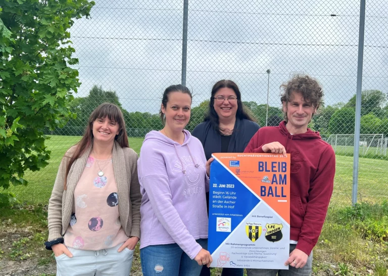 Bleib am Ball – Suchtpräventionstag am 22. Juni in Hof