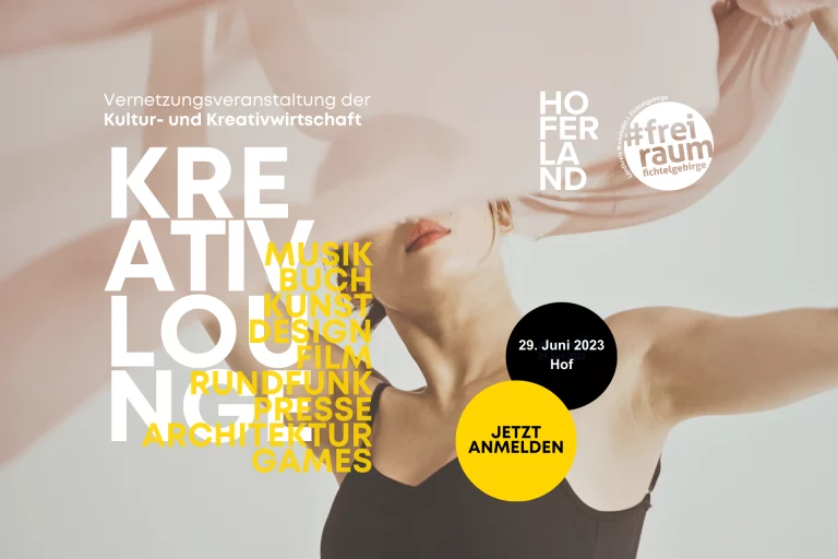 Jetzt anmelden: Kreativlounge Hochfranken am 29.06. in Hof
