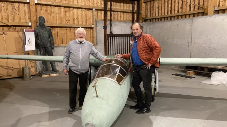 Fluchtflugzeug im Museum Mödlareuth „gelandet“