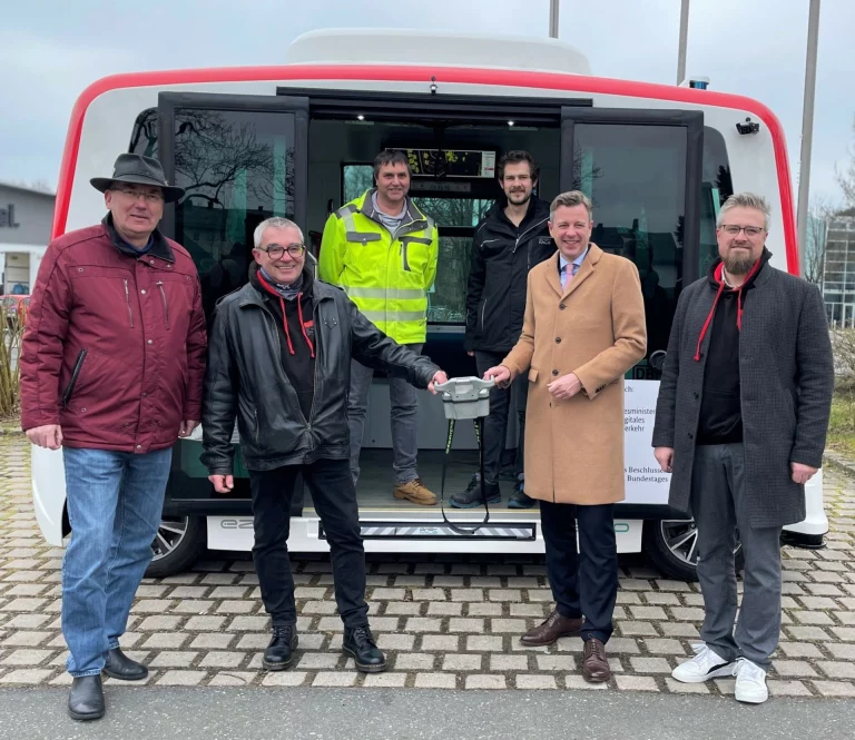 Autonomer Shuttlebus bald auch in Bad Steben