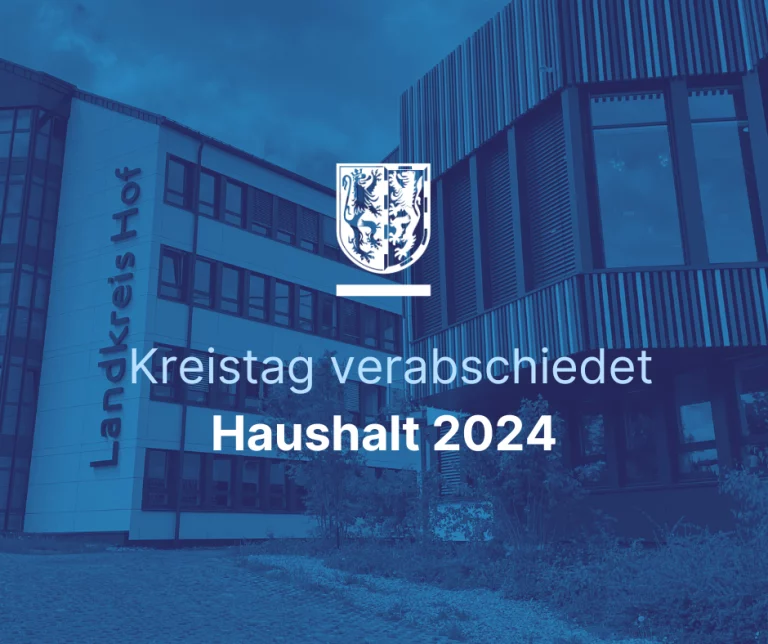 Kreistag verabschiedet Haushalt 2024