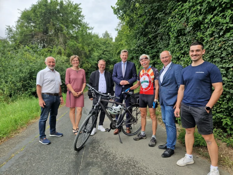 Saaleradweg-Jubiläum – Rudolf Gröger aus Schwarzenbach a.d.Saale gewinnt Fahrrad
