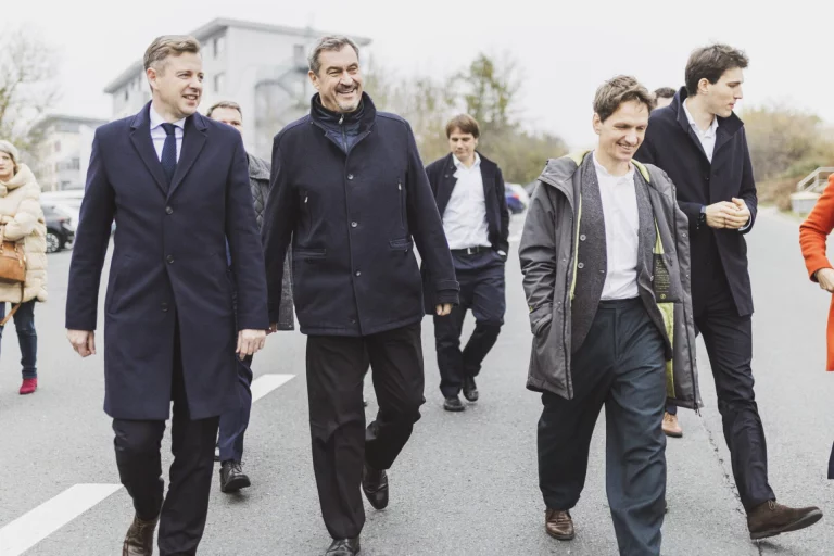Ministerpräsident Dr. Markus Söder besucht dennree in Töpen