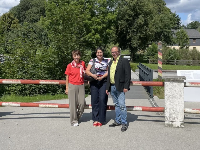 Dr. Stefanje Weinmayr besucht Deutsch-Deutsches Museum Mödlareuth