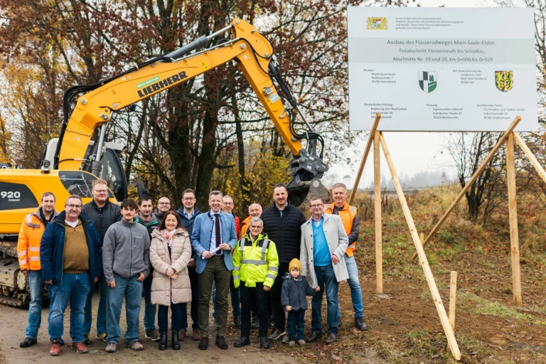 Startschuss für neuen Radweg zwischen Förstenreuth und Schödlas