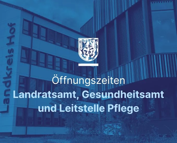 Öffnungszeiten Landratsamt, Gesundheitsamt und Leitstelle über Weihnachten und Neujahr