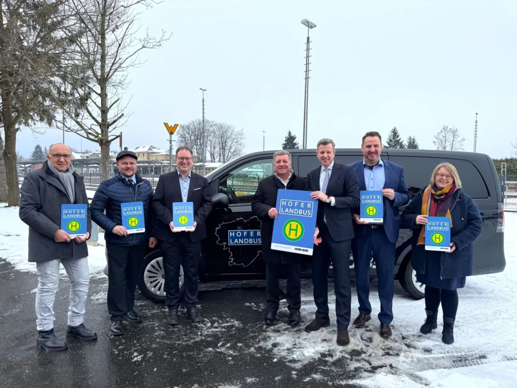 Der Freistaat Bayern unterstützt Hofer LandBus von Beginn an