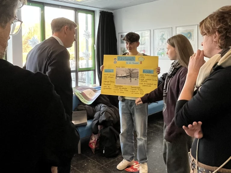 Projekt Außenklassenzimmer der Realschule Naila