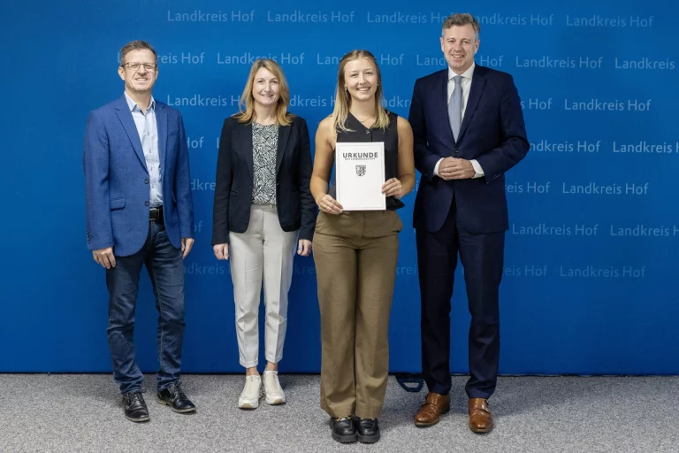 Erfolgreicher Abschluss der Qualifikationsprüfung